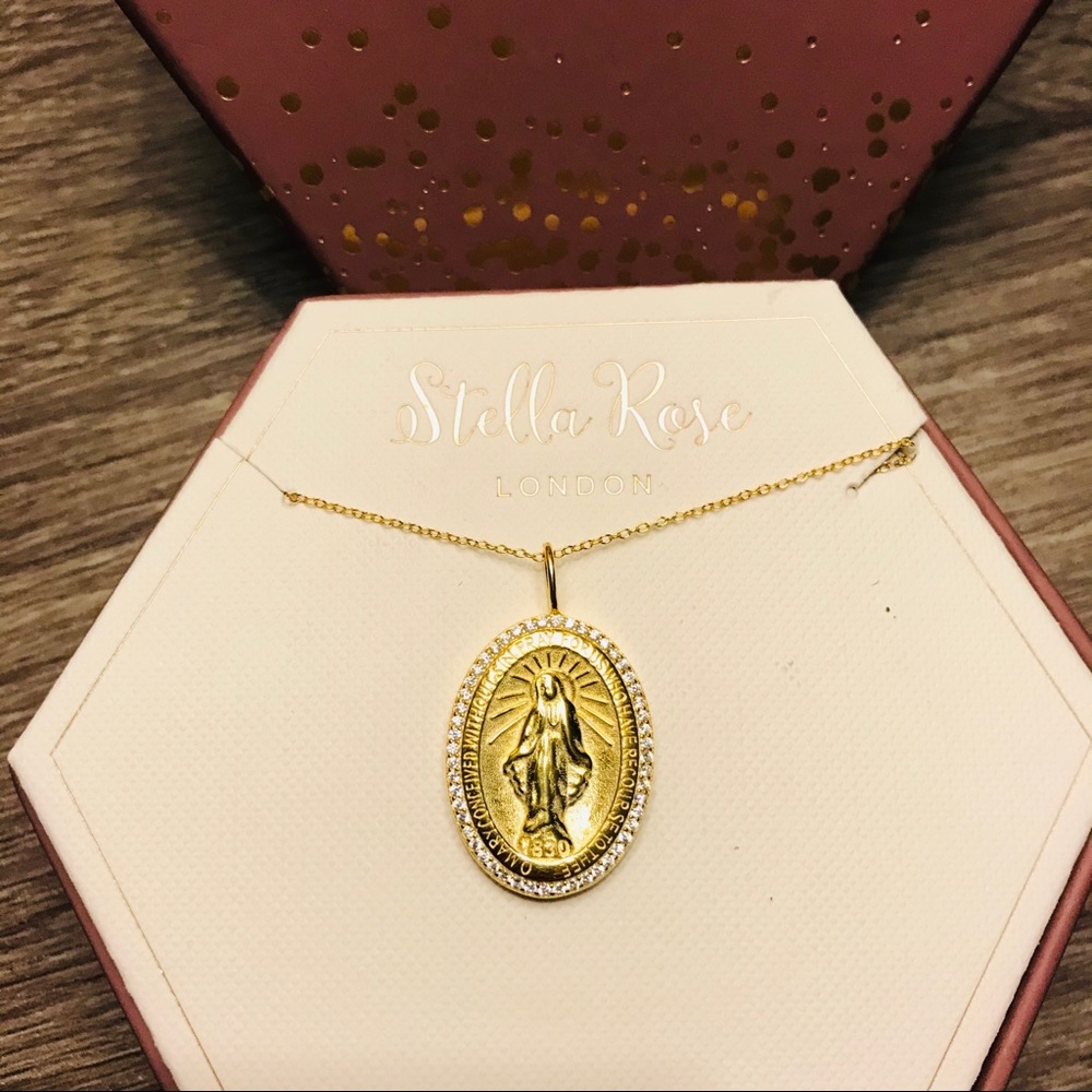 SOLD Stella Rose London religious necklace - Picture 3 of 4